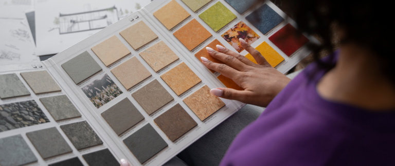 Laying of mosaic & marble flooring